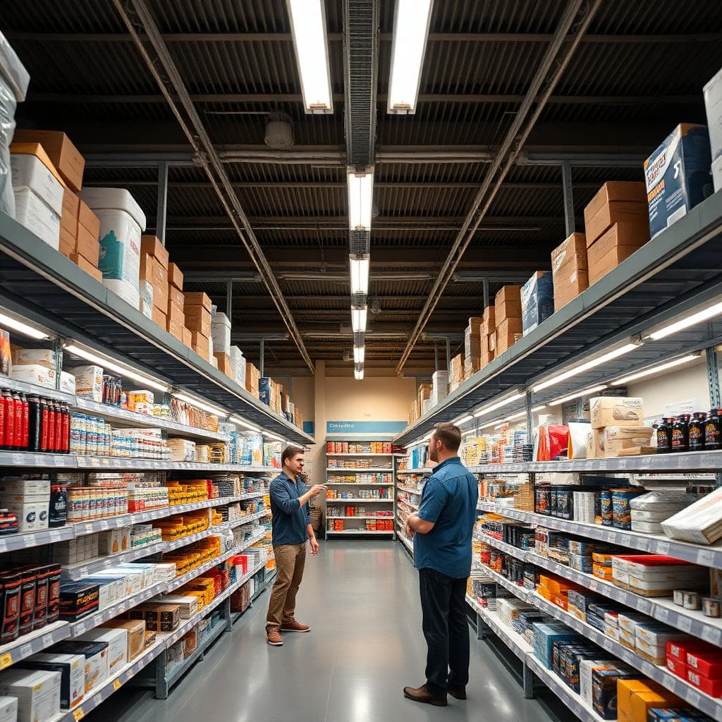 Baucom store interior