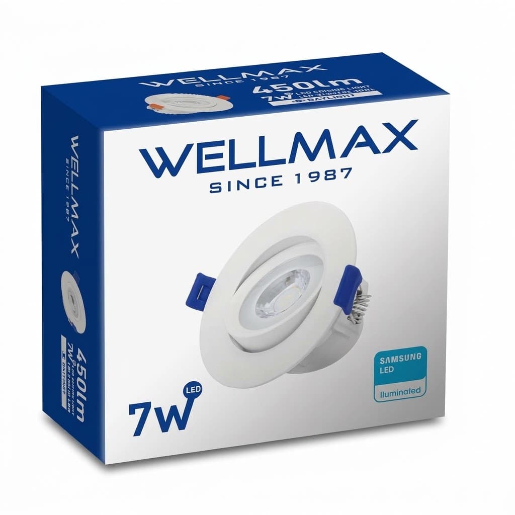 SPOT WELLMAX 7W 6500K